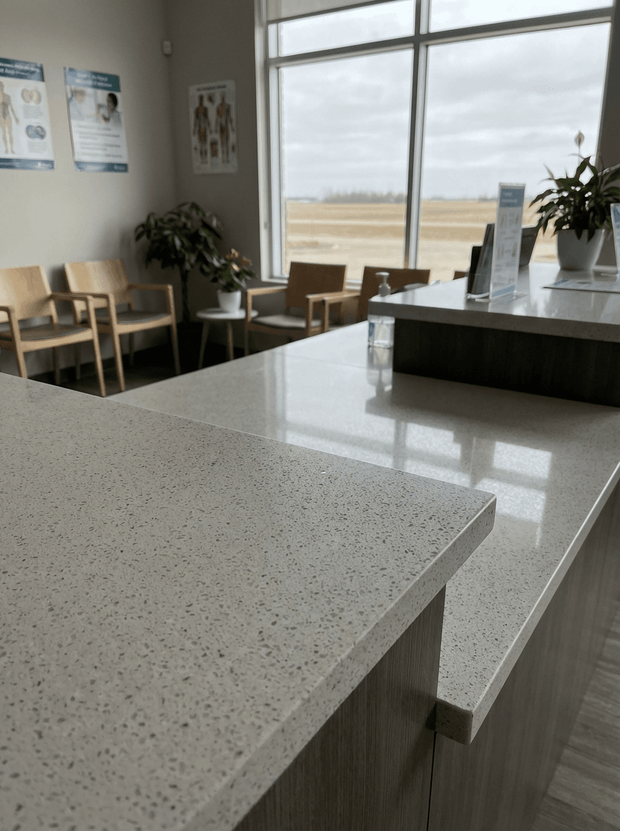 Healthcare clinic commercial countertops in Saskatoon Saskatchewan