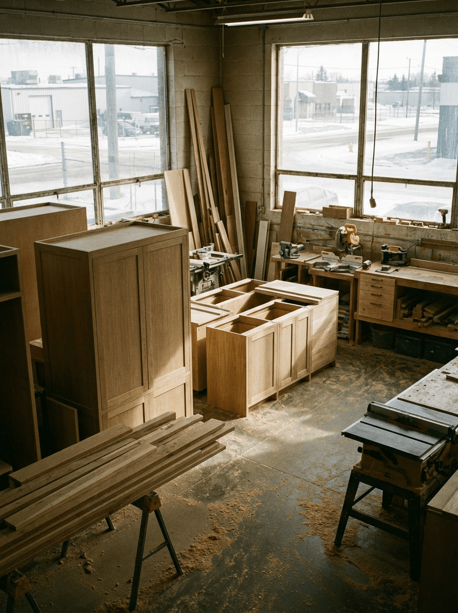 Broadway Millwork commercial millwork healthcare retail restaurant office industries Saskatoon Saskatchewan
