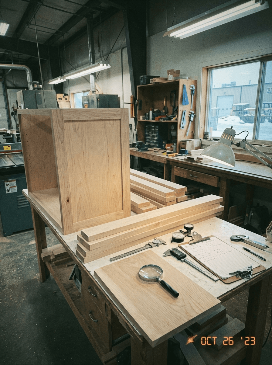 Quality control in Saskatoon - millwork inspection and testing
