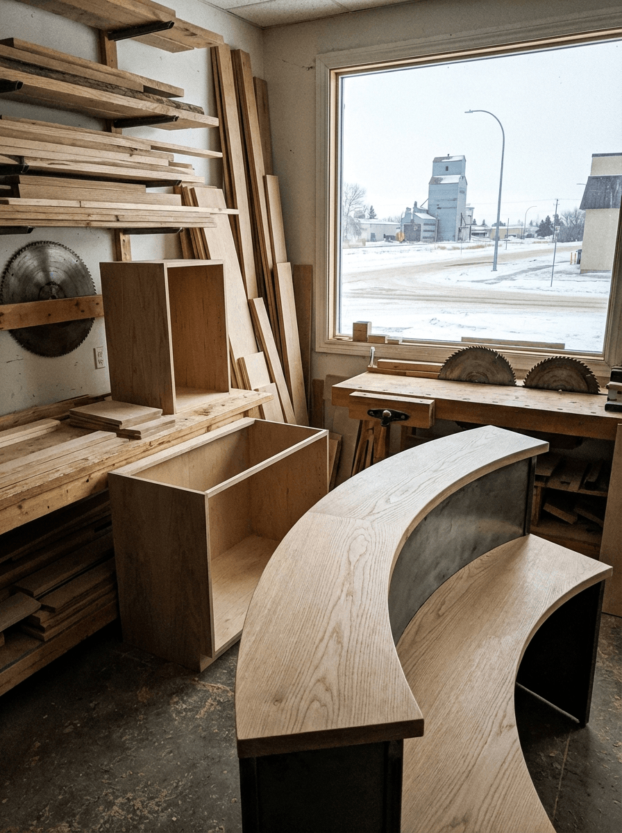 Helping Saskatchewan businesses with millwork in Saskatoon - Broadway Millwork