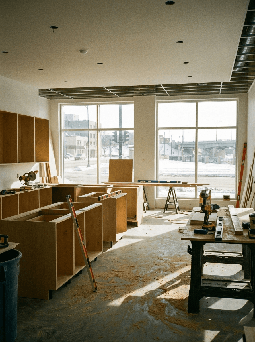 Professional installation in Saskatoon - Broadway Millwork