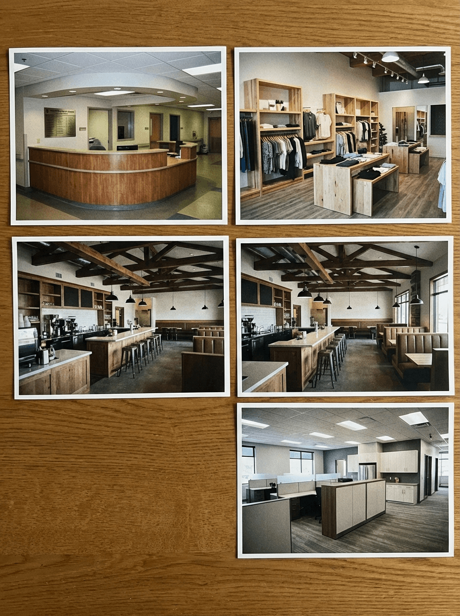 Commercial millwork across Saskatchewan - healthcare retail restaurant office