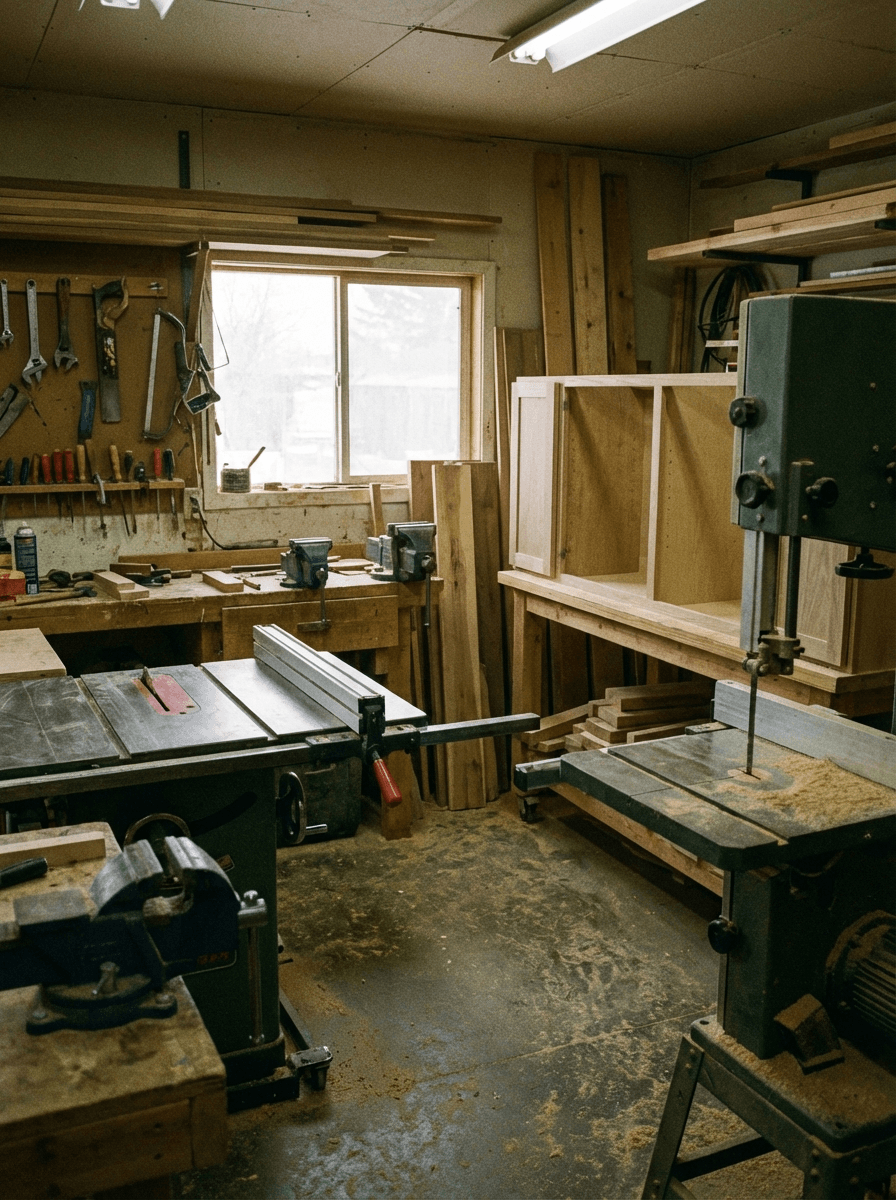 Broadway Millwork beginnings in Saskatoon - small shop with quality craftsmanship