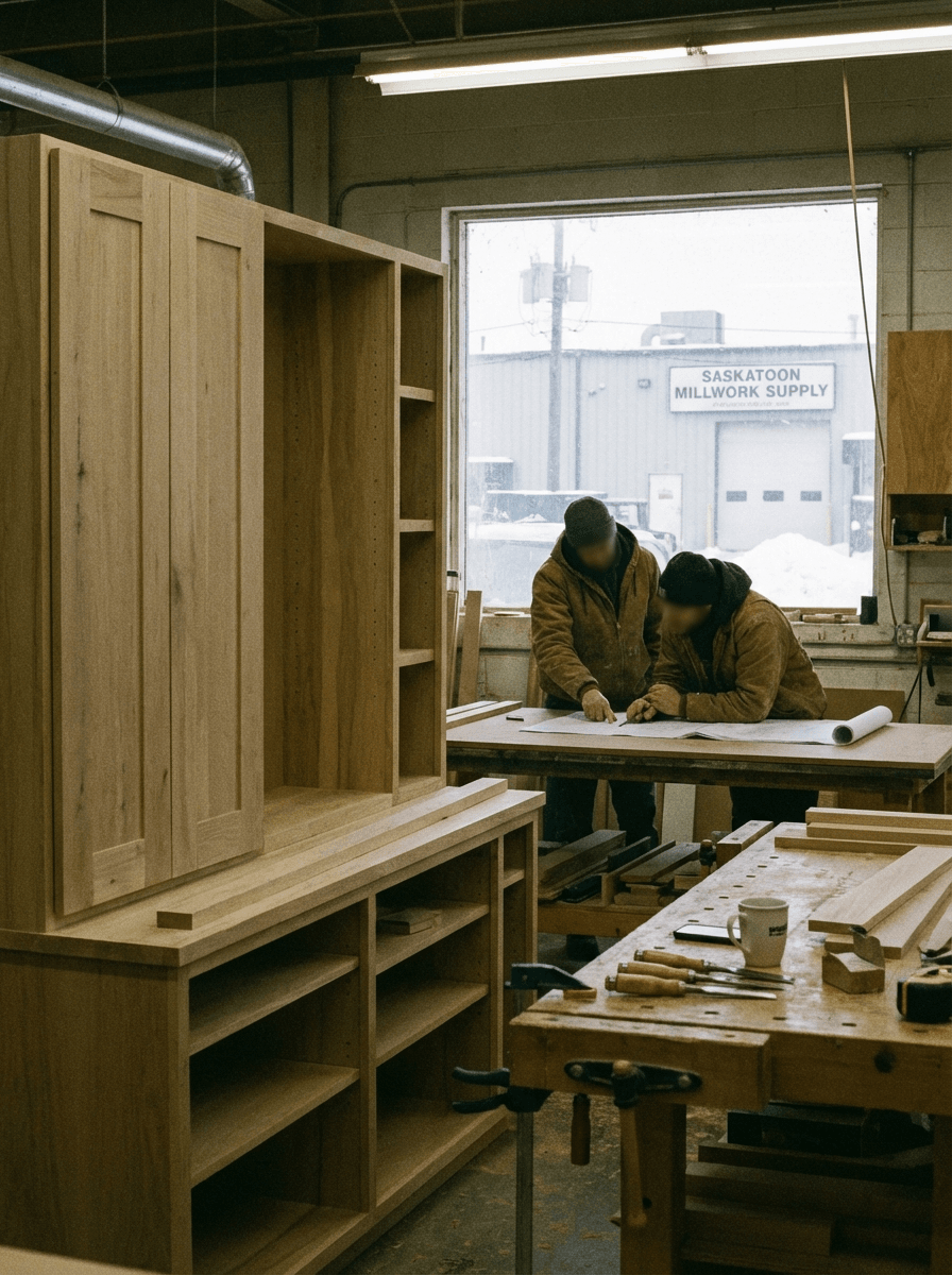 Quality craftsmanship and team values in Saskatoon - Broadway Millwork