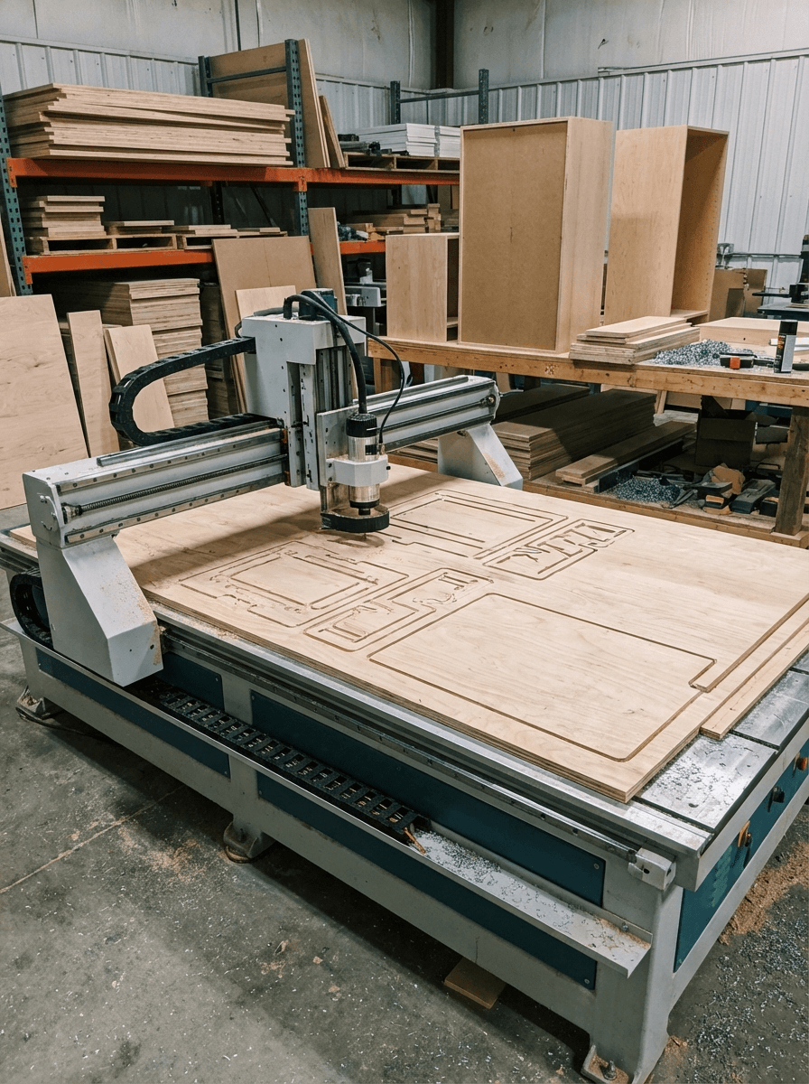CNC precision manufacturing in Saskatoon - Broadway Millwork